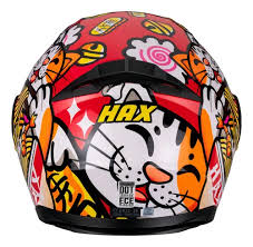CASCO ABATIBLE AMATISTA MANEKI NEKO ROJO